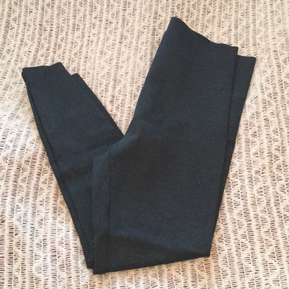 Loft tummy control leggings charcoal gray small